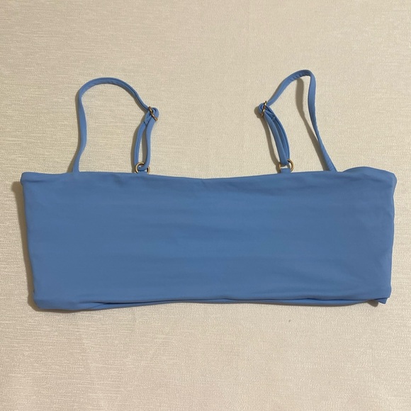 L*SPACE Women's REVERSIBLE Rebel Stripe Top Bikini Top Size L - Picture 5 of 7